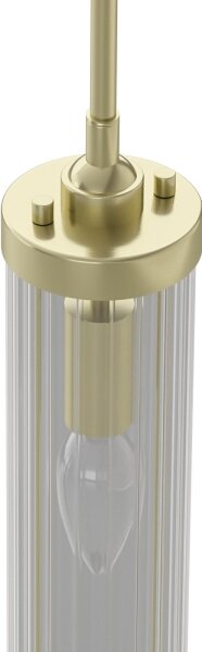 Open Design OR84368 - Lampadario a cavo FIATTO 1xE14/12W/230V in ottone