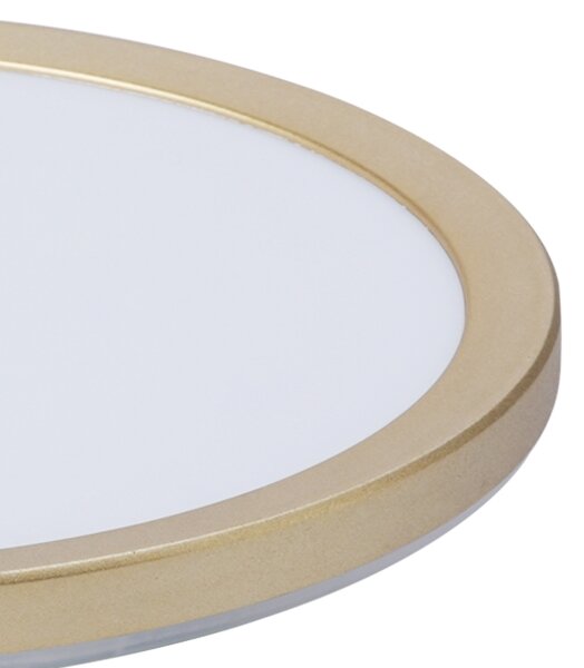 Brilagi - Lampada da bagno ULTRA SLIM LED/24W/230V diam. 42 cm dorata IP54