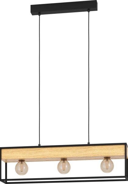 Eglo 900349 - Lampadario a sospensione con filo LIBERTAD 3xE27/40W/230V
