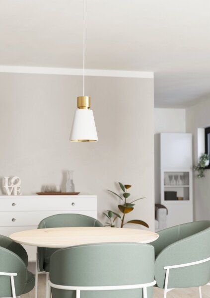 Eglo 900376 - Lampadario a sospensione con filo AGLIENTINA 1xE27/40W/230V