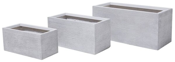 JonesHouseDeco - Set di 3 vasi da parete rotondi in metallo (Nero, 5 cm