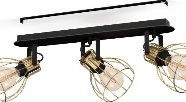Eglo 900384 - Luce Spot SAMBATELLO 3xE27/40W/230V