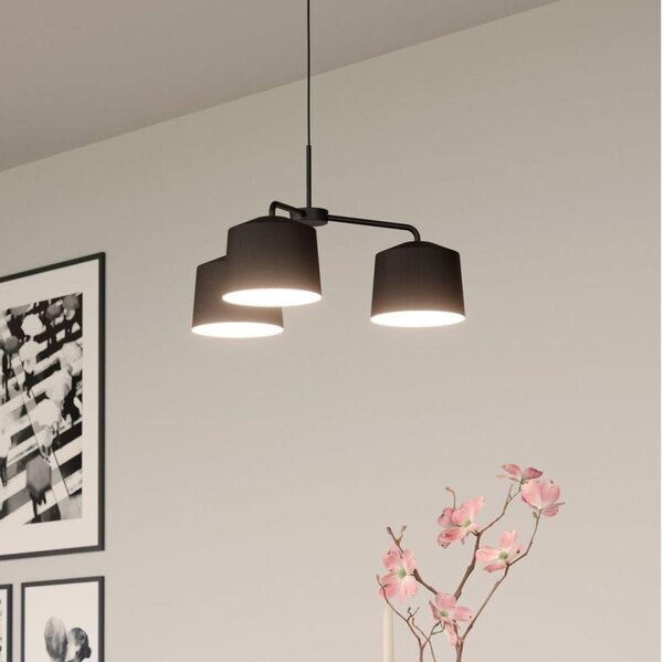 Eglo 900446 - Lampadario a sospensione con filo CAGUANES 3xE27/40W/230V