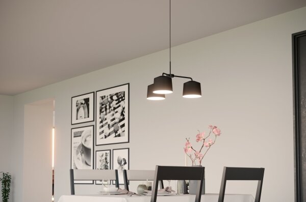 Eglo 900446 - Lampadario a sospensione con filo CAGUANES 3xE27/40W/230V