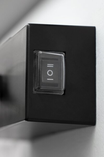 Eglo 900475 - Illuminazione LED per specchio bagno VERDELLO LED/5W/230V IP44 nero