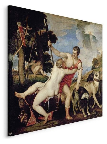 Quadro - Venus and Adonis (Tycjan )