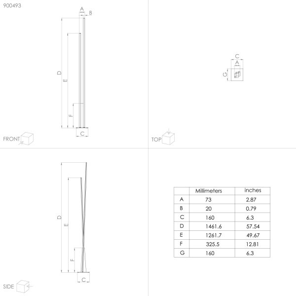 Eglo 900493 - Lampada LED da terra PANAGRIA LED/24W/230V