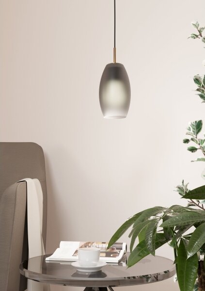 Eglo 900507 - Lampadario a sospensione con filo BATISTA 1xE27/40W/230V