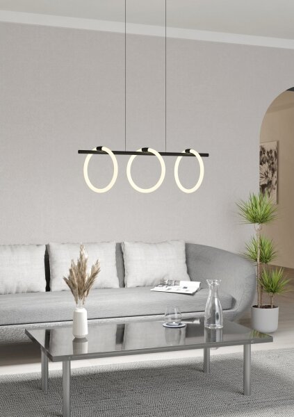 Eglo 900562 - Lampadario LED a sospensione con filo CARANACOA 3xLED/9W/230V