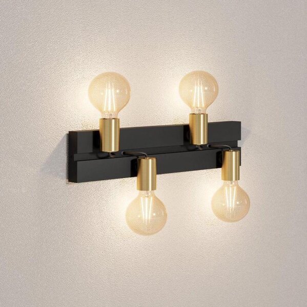 Eglo 900509 - Plafoniera MACCHIONE 4xE27/10W/230V
