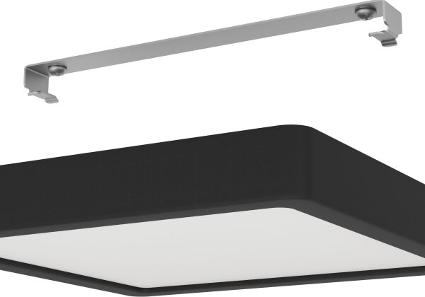 Eglo 900644 - Plafoniera LED per bagno FUEVA LED/17W/230V IP44 nero
