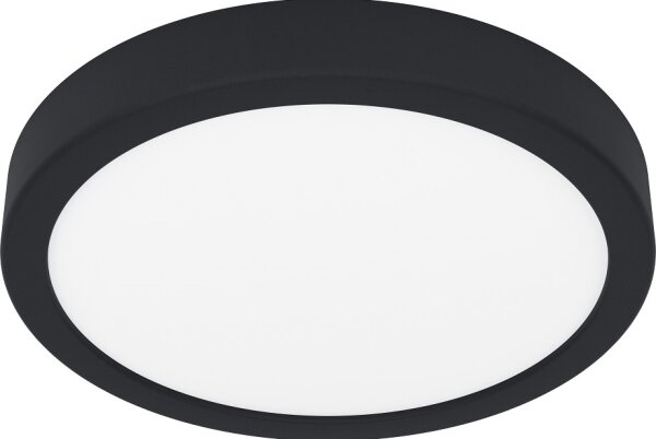 Eglo 900653 - Plafoniera da bagno a LED FUEVA LED/17W/230V nera IP44