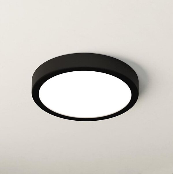 Eglo 900653 - Plafoniera da bagno a LED FUEVA LED/17W/230V nera IP44