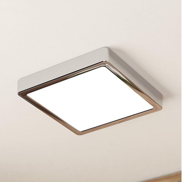 Eglo 900651 - Plafoniera da soffitto per bagno a LED FUEVA LED/17W/230V IP44, cromata