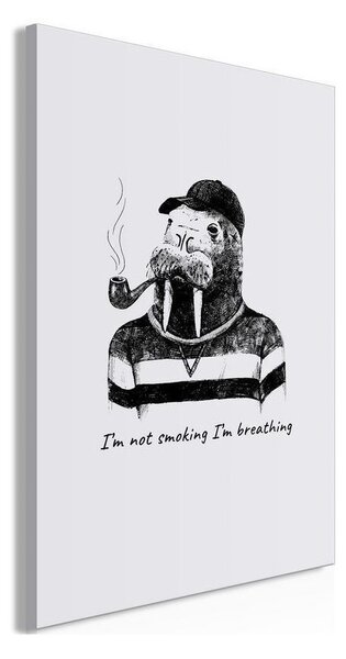 Quadro - Im Not Smoking Im Breathing (1 Part) Vertical
