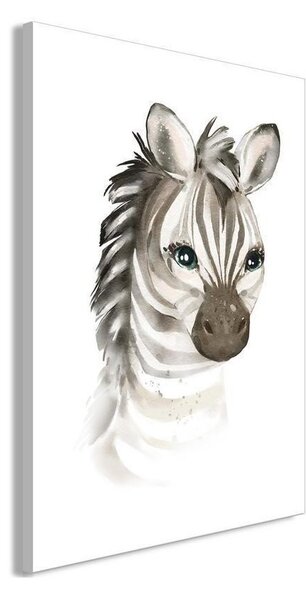 Quadro - Little Zebra (1 Part) Vertical
