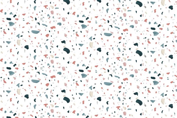 Carta da parati Un terrazzo multicolore per interni luminosi, Fotomurali Terrazzo, u99664 : Uwalls.it
