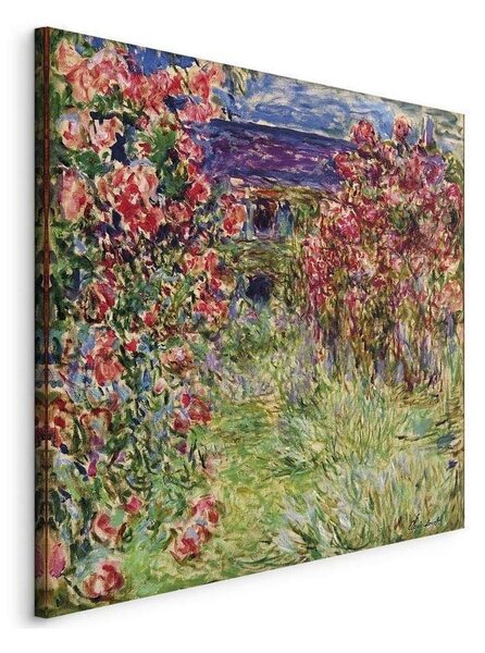 Quadro - La maison dans les roses (Claude Monet)