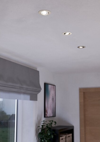 Eglo 900746 - SET 3xLED Lampada dimmerabile SALICETO 3xLED/6W/230V cromo