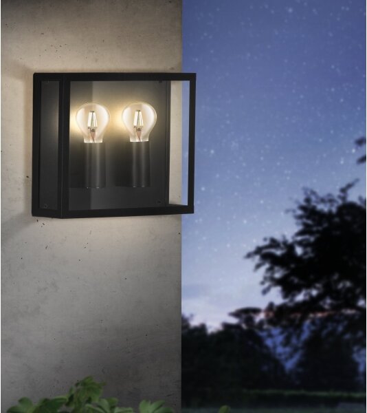 Eglo 900698 - Applique da esterno ALAMONTE 2xE27/40W/230V IP44