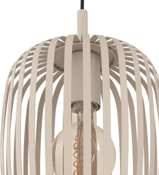 Eglo 900687 - Lampadario a sospensione con filo ROMAZZINA 3xE27/40W/230V beige
