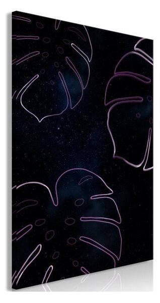Quadro - Galactic Monstera (1 Part) Vertical