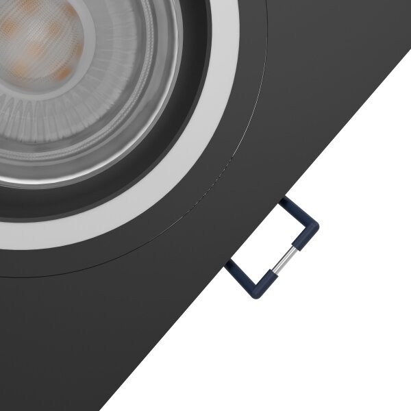 Eglo 900763 - LED RGBW Lampada da incasso dimmerabile CAROSSO-Z 4,7W/230V nero