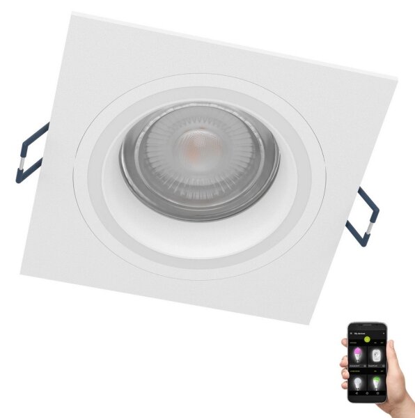 Eglo 900765 - LED RGBW Lampada da incasso dimmerabile CAROSSO-Z 4,7W/230V bianco