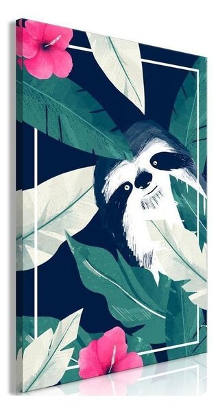 Quadro - Sloth in the Tropics (1 Part) Vertical