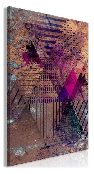 Quadro - Honey Abstraction (1 Part) Vertical