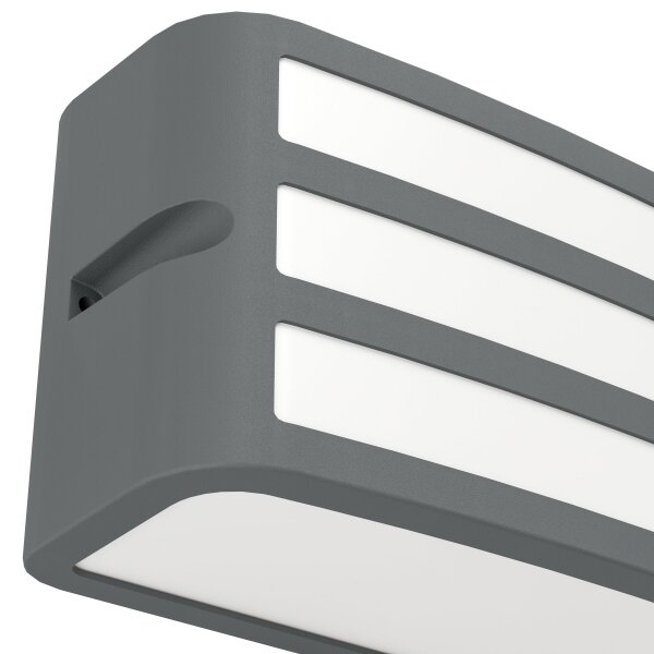 Eglo 900811 -Applique da esterno CAMARDA 1xE27/40W/230V antracite IP54
