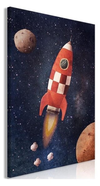 Quadro - Into the Unknown by Rocket (1 Part) Vertical