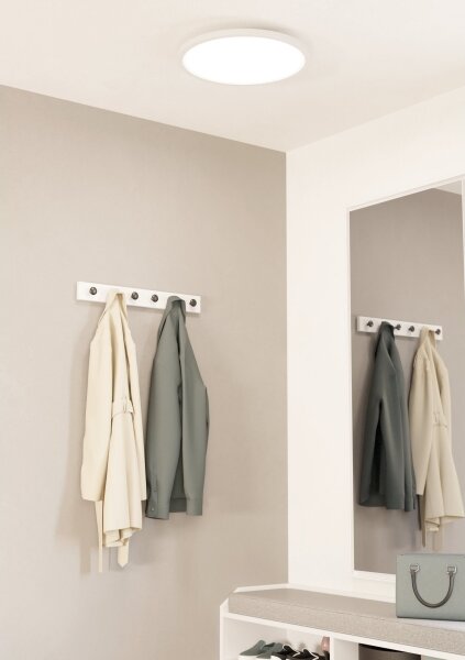 Eglo 900758-Plafoniera LED dimmerabile SARSINA-Z 33,5W/230V diametro 45 cm bianco