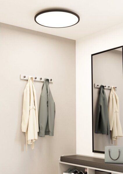 Eglo 900762 -Plafoniera LED dimmerabile SARSINA-Z 41W/230V diametro 60 cm nero