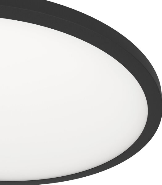 Eglo 900761-Plafoniera LED dimmerabile SARSINA-Z 33,5W/230V diametro 45 cm nero