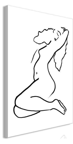 Quadro - Dreamy Lady (1 Part) Vertical