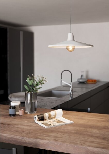 Eglo 900833 - Lampadario a sospensione con filo MINIERE 1xE27/40W/230V