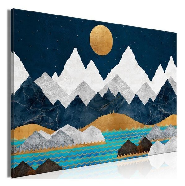 Quadro - Night in the Mountains (1 Part) Wide