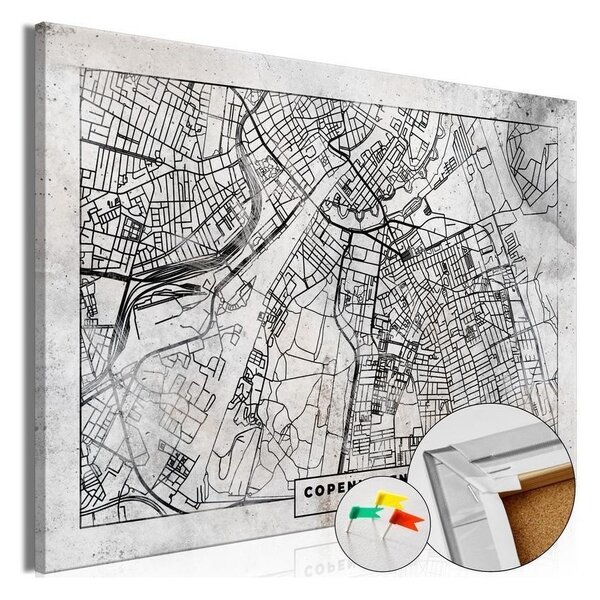 Quadro di sughero - Copenhagen Plan