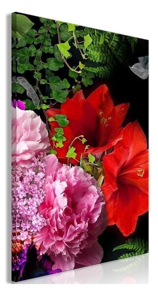 Quadro - Floral Symphony (1 Part) Vertical