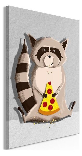 Quadro - Gourmand Raccoon (1 Part) Vertical