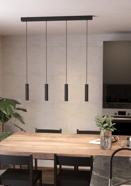 Eglo 900906 - Lampadario a sospensione con filo LED dimmerabile ALMUDAINA 4xLED/5,4W/230V