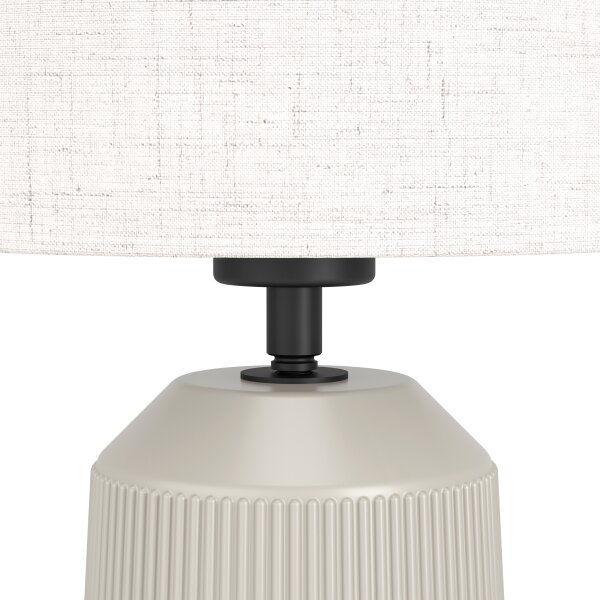 Eglo 900823 - Lampada da tavolo CAPALBIO 1xE27/40W/230V color crema