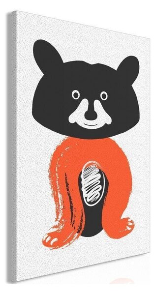 Quadro - Nice Mr Raccoon (1 Part) Vertical