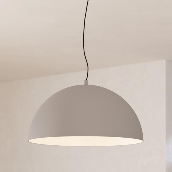 Eglo 900697 - Lampadario a sospensione con filo GAETANO 1xE27/40W/230V grigio