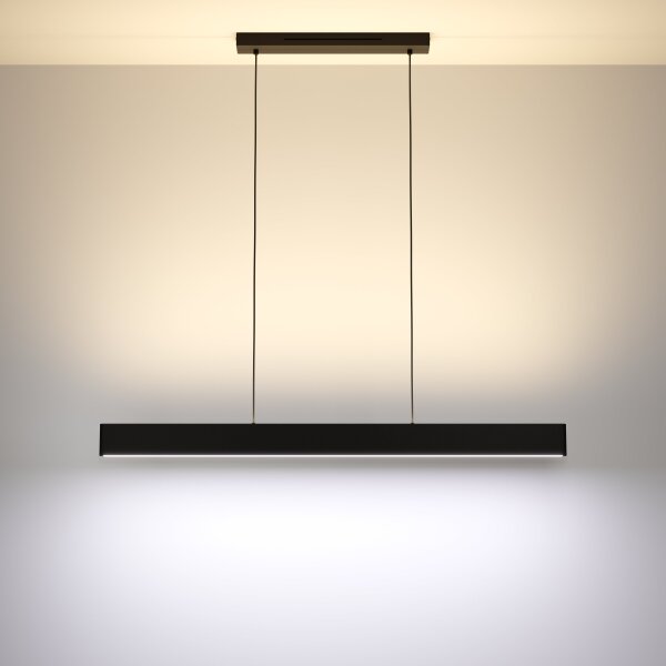 Eglo 31433 - LED RGBW Lampadario dimmerabile a sospensione con filo ANDREAS-Z LED/38W/230V nero