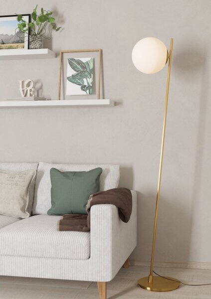 Eglo 900869 - Lampada con piedistallo RONDO 1xE27/40W/230V