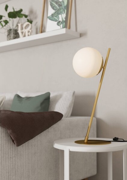Eglo 900868 - Lampada da tavolo RONDO 1xE27/40W/230V