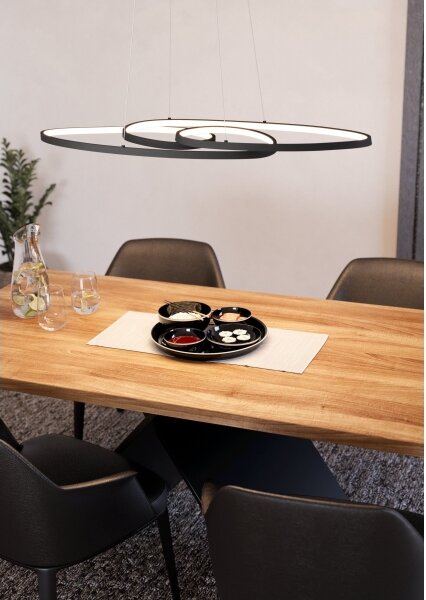 Eglo 900948 - Lampadario a sospensione con filo LED dimmerabile GIANELLA LED/38W/230V