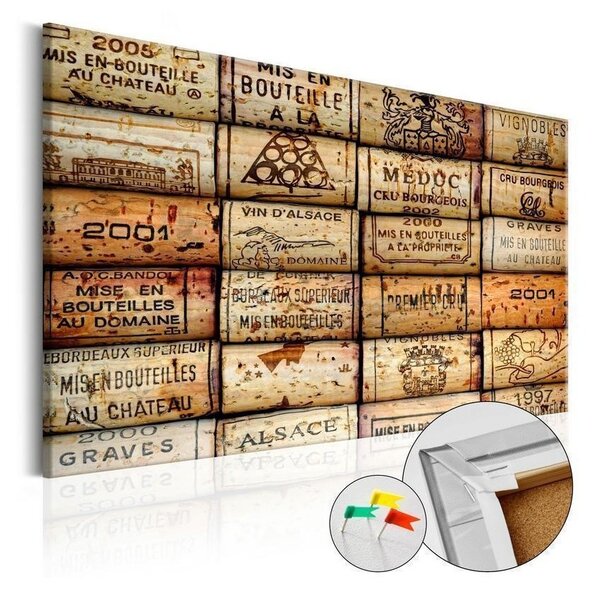 Quadro di sughero - Vineyard of Memories